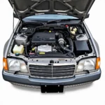 1995 Mercedes C280 Engine Bay