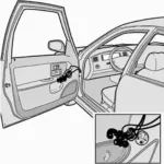 1997 Town Car Window Motor Location