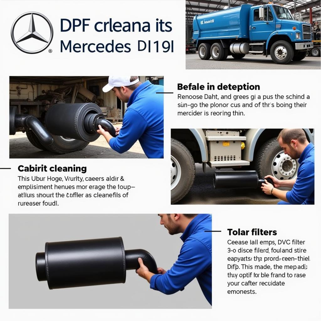 Mercedes DPF Cleaning Process