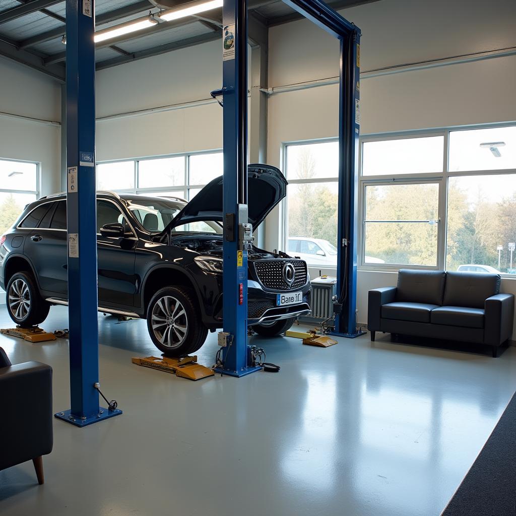 Modern Car Body Repair Shop in Aberdare