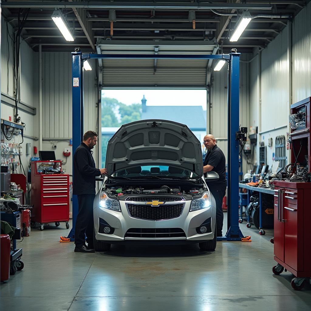 Car body repair shop in Aberystwyth