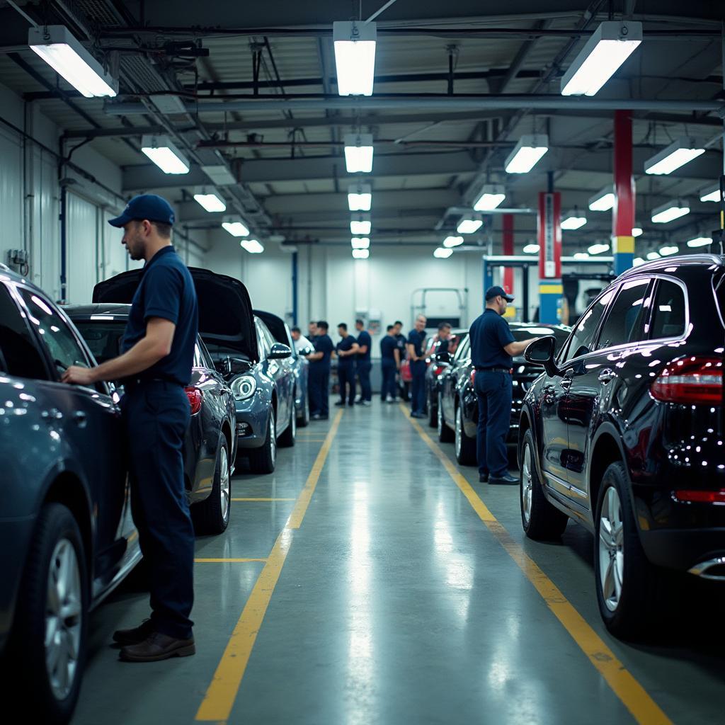 Car body repair shop in Abingdon