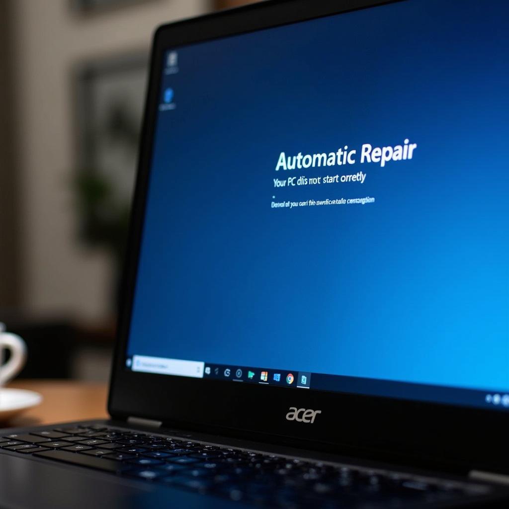 Acer laptop stuck in automatic repair loop