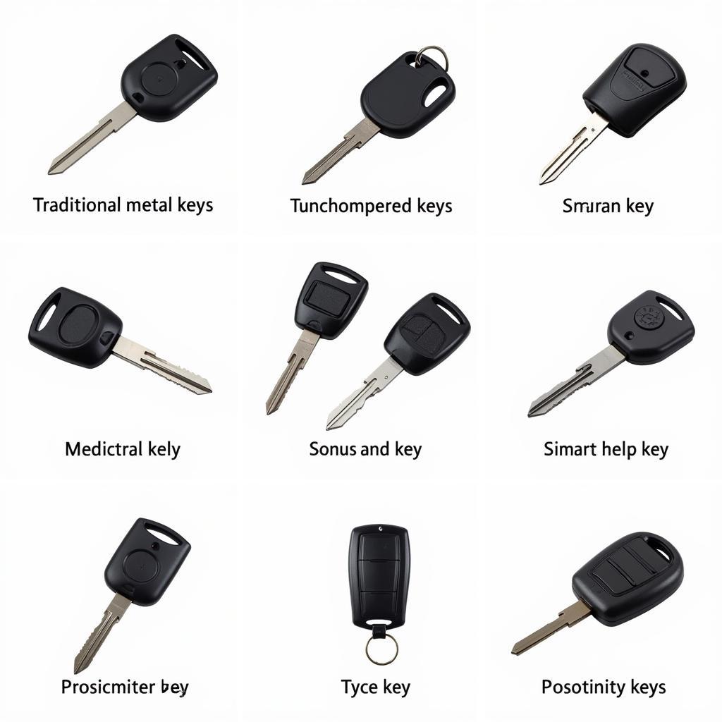 Different Car Key Types in Adelaide