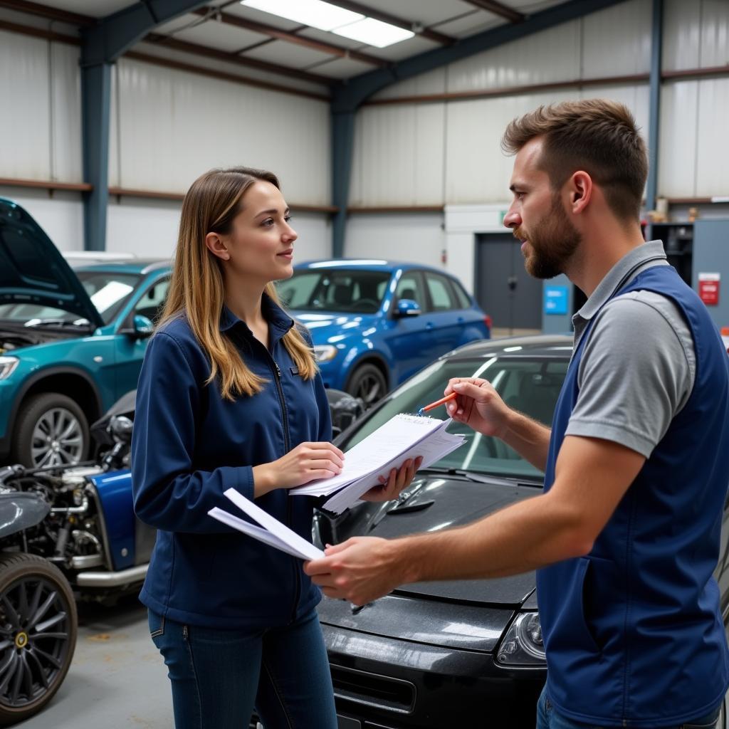 Getting Quotes for Car Body Repair in Swindon Cheney Manor