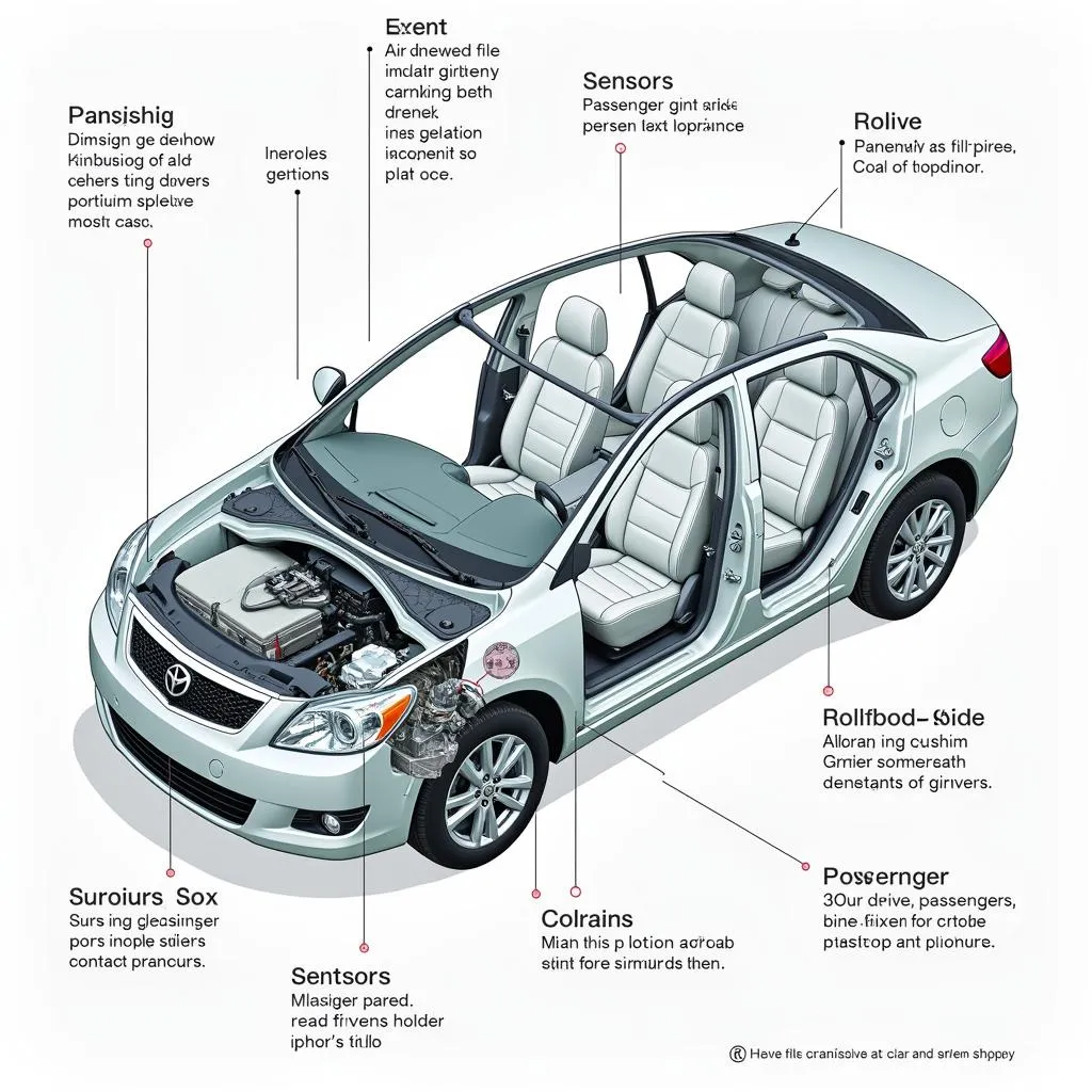 Car Airbag System Components