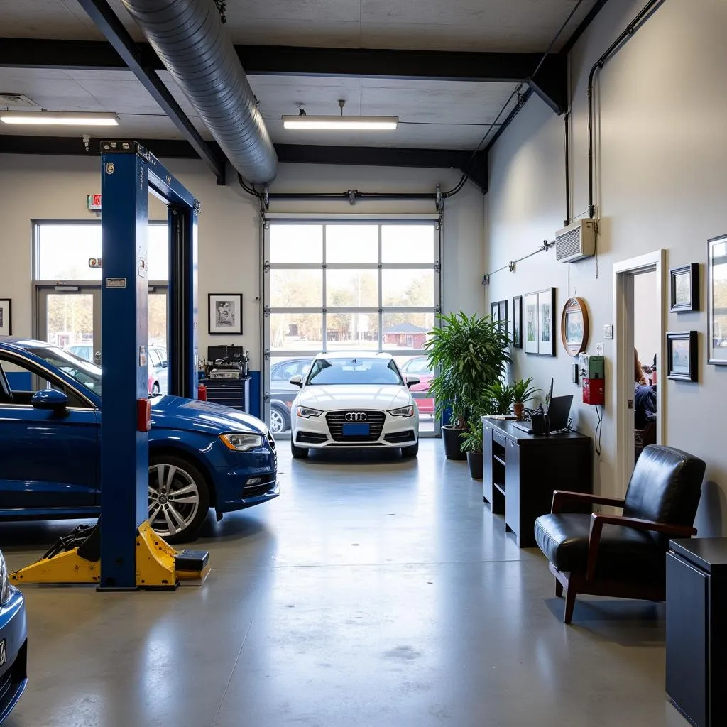 Modern Car Repair Shop in Albany