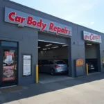 Car body repair shop in Alton