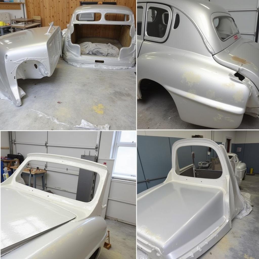 Aluminium Car Body Finishing