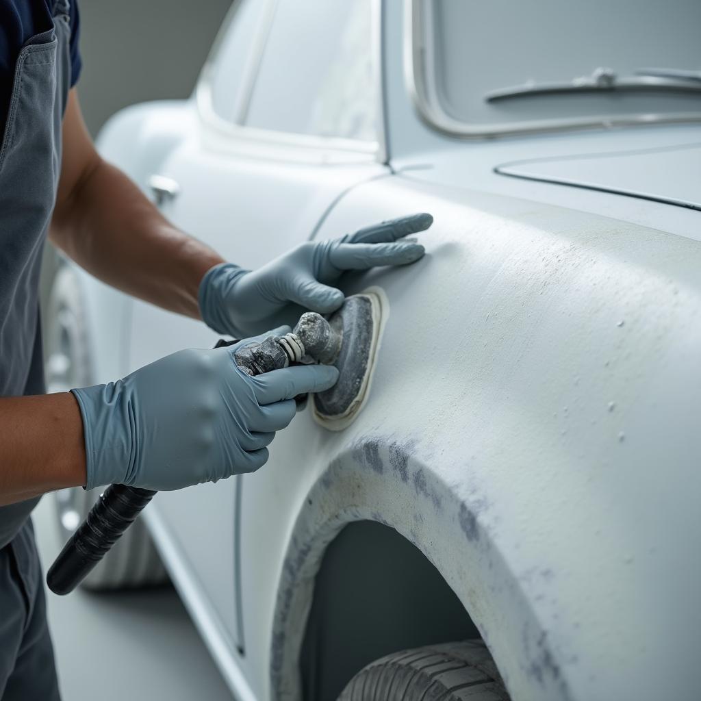 Applying Automotive Primer