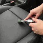 Applying Leather Repair Compound