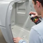 Applying primer to bare metal on a car