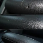 Assessing Black Leather Car Seat Damage