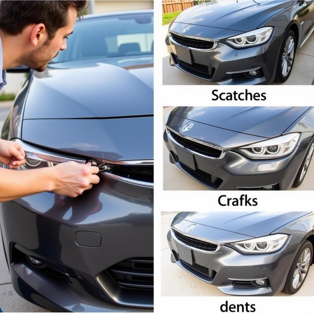 Assessing Car Bumper Damage for DIY Repair