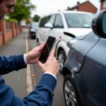 Assessing Car Damage in Swinton Manchester