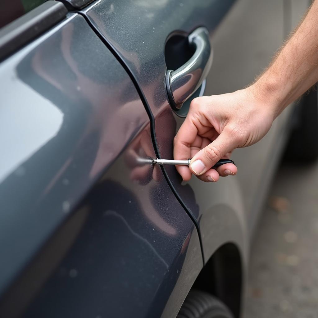 Assessing Car Dent Damage