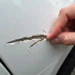 Assessing the Depth of a Car Paint Scratch