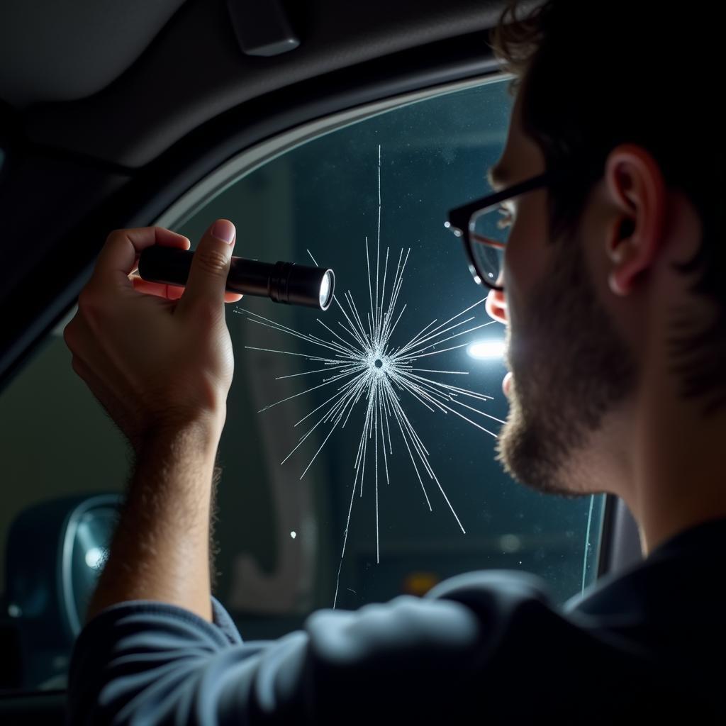 Determining the Severity of a Car Window Crack