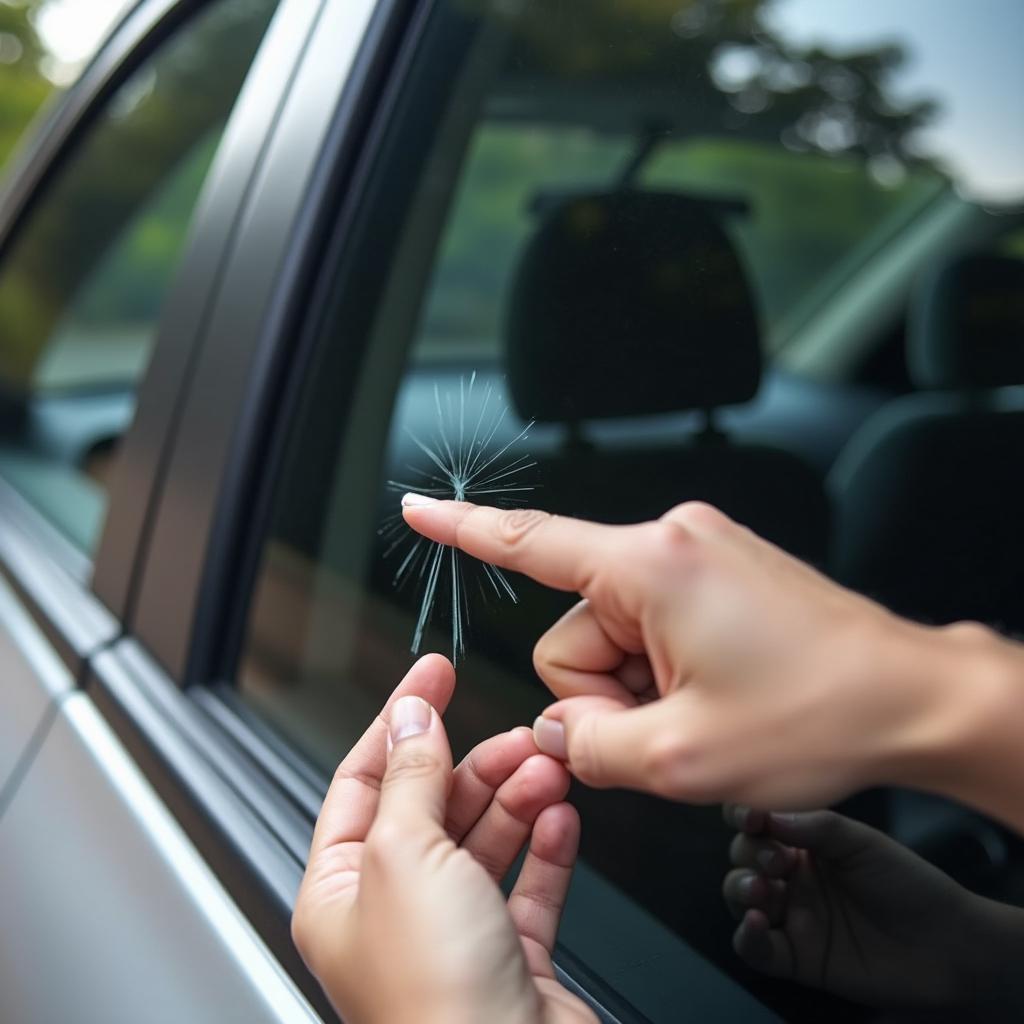 Assessing Car Window Scratch Depth