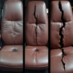 Assessing the Tear in Leather Car Seat