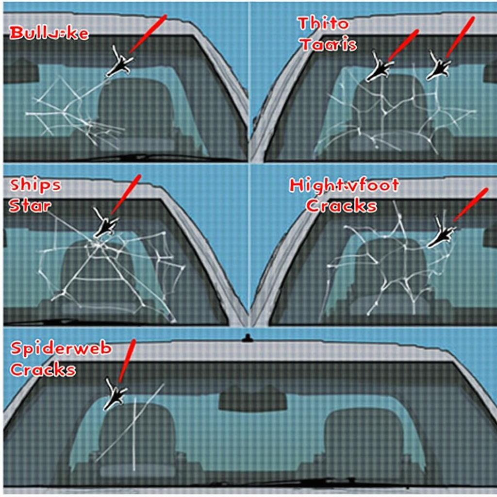 Types of Car Window Damage