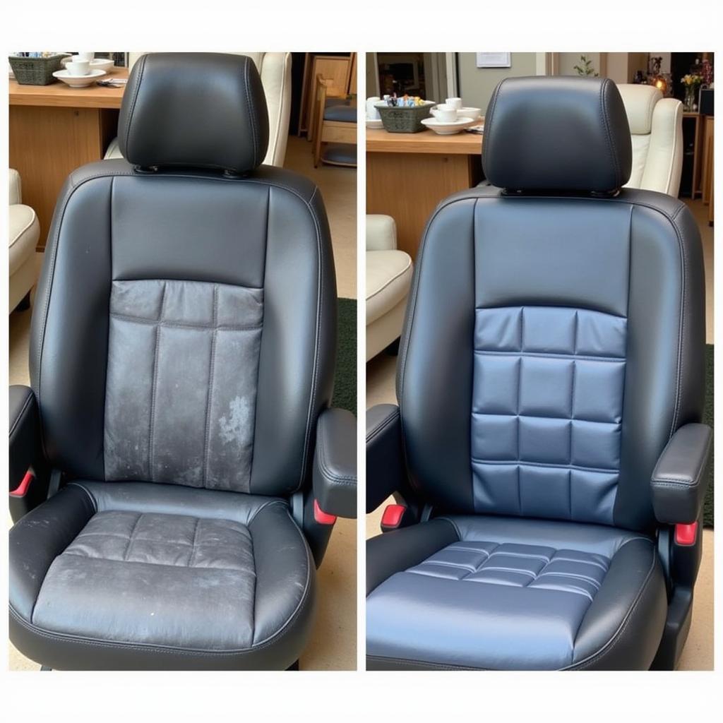 Audi Car Seat Reupholstery