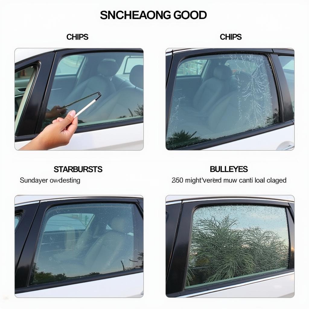 Types of Car Window Screen Damage