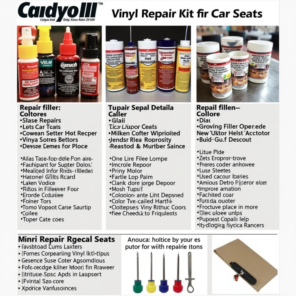 Best Vinyl Repair Kits for Car Seats