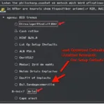 Navigating the BIOS Settings Menu