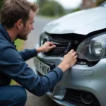 Assessing Car Damage on Birkbeck Road