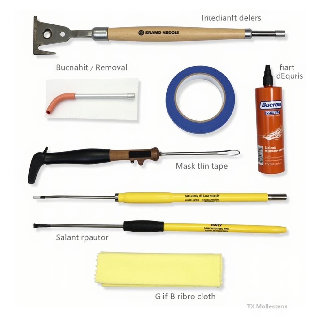 Essential Tools for Repairing a BMW 525i Rear Window Seal