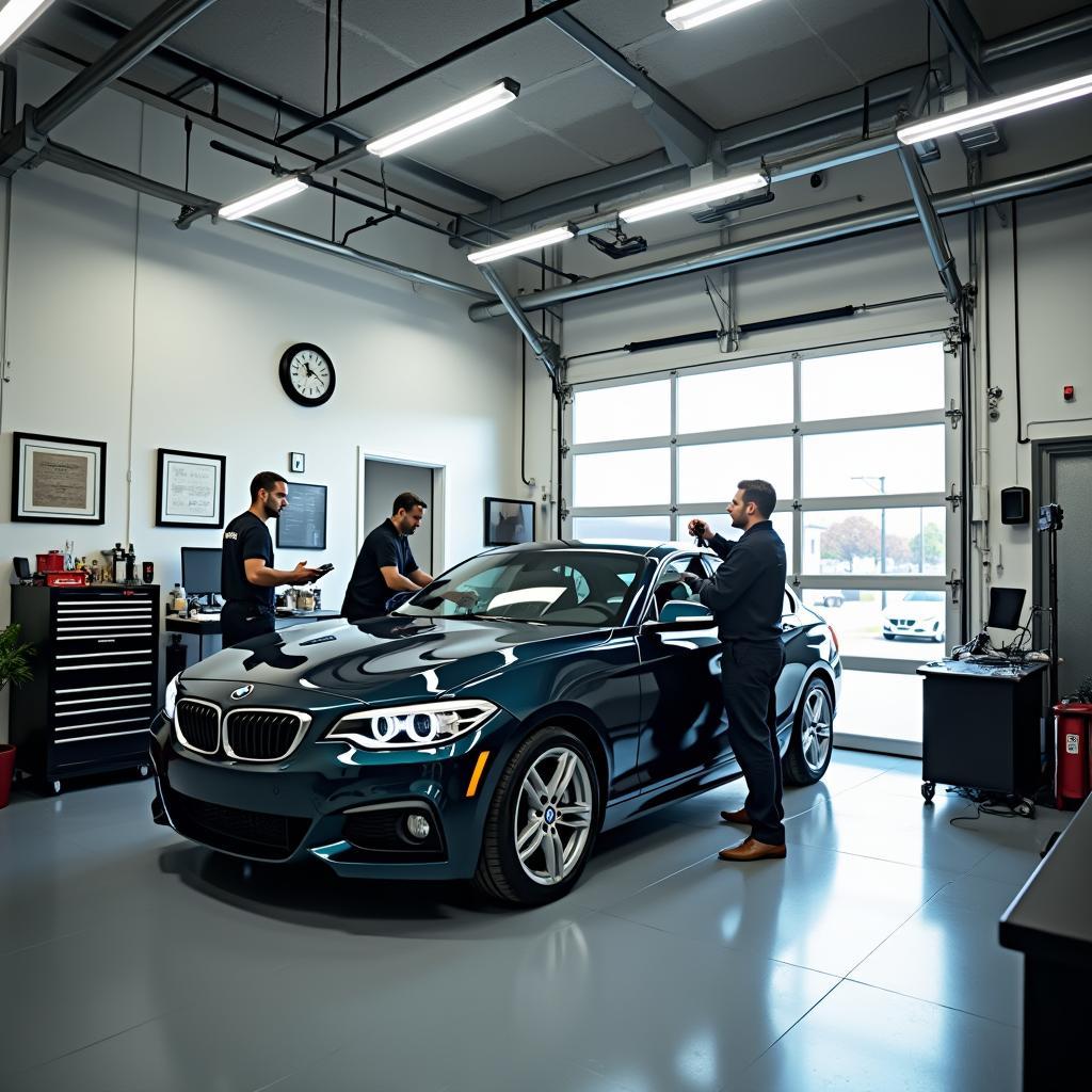 BMW Car Body Repair Shop