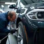 BMW car body repair in Exeter