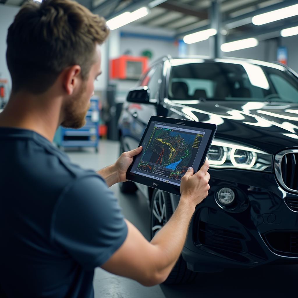  Advanced BMW repair technology in Exeter