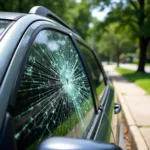 Broken Car Window in Tupelo, MS