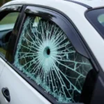 Broken Car Window in Perth