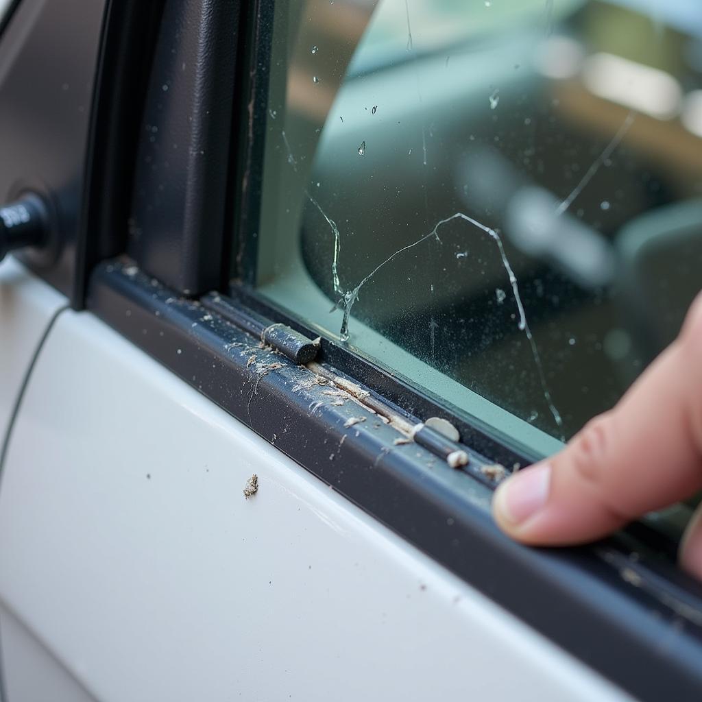 Broken Car Window Seal Symptoms