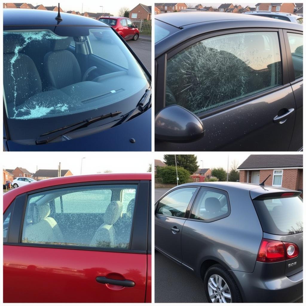 Types of Broken Car Windows in the UK