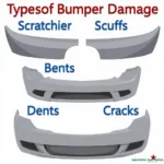 Types of Bumper Damage: Scratches, Scuffs, Dents, and Cracks