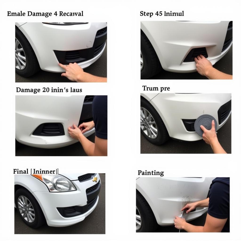 Car Bumper Repair Process