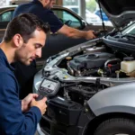 Car AC Compressor Inspection Burnley