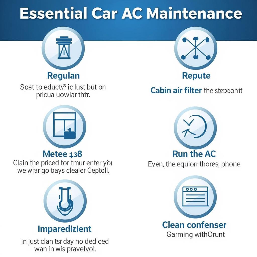 Car AC Maintenance Checklist