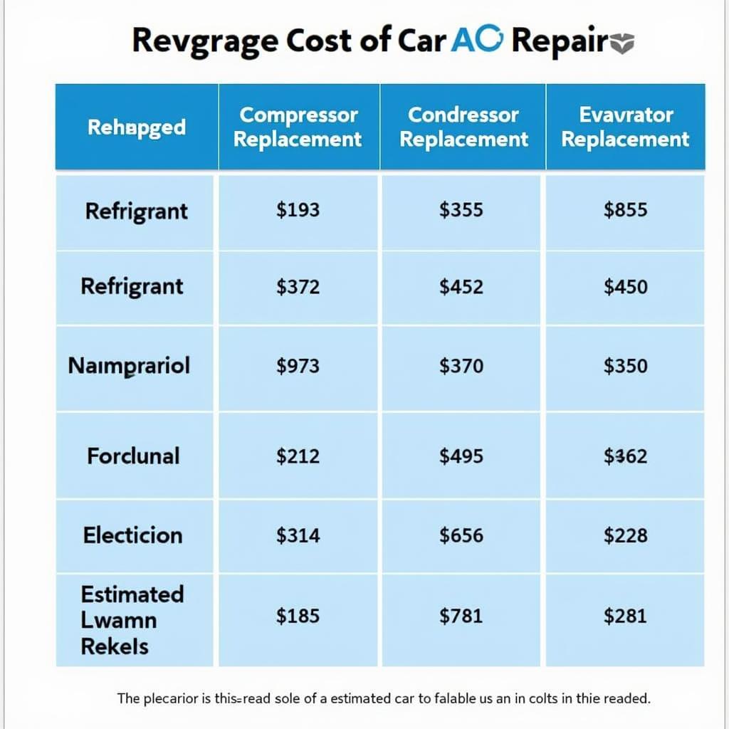 Car AC Repair Cost Comparison in Kent