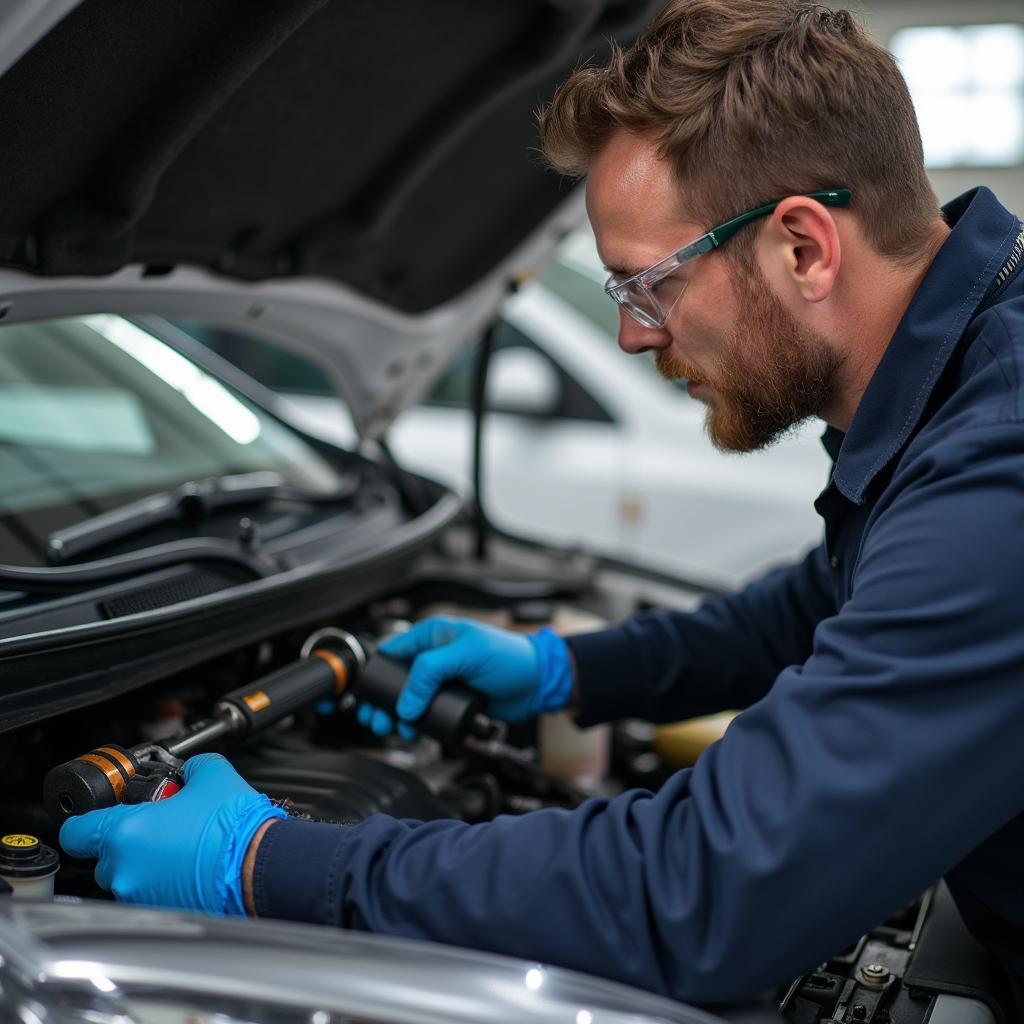 Car AC Repair Technician