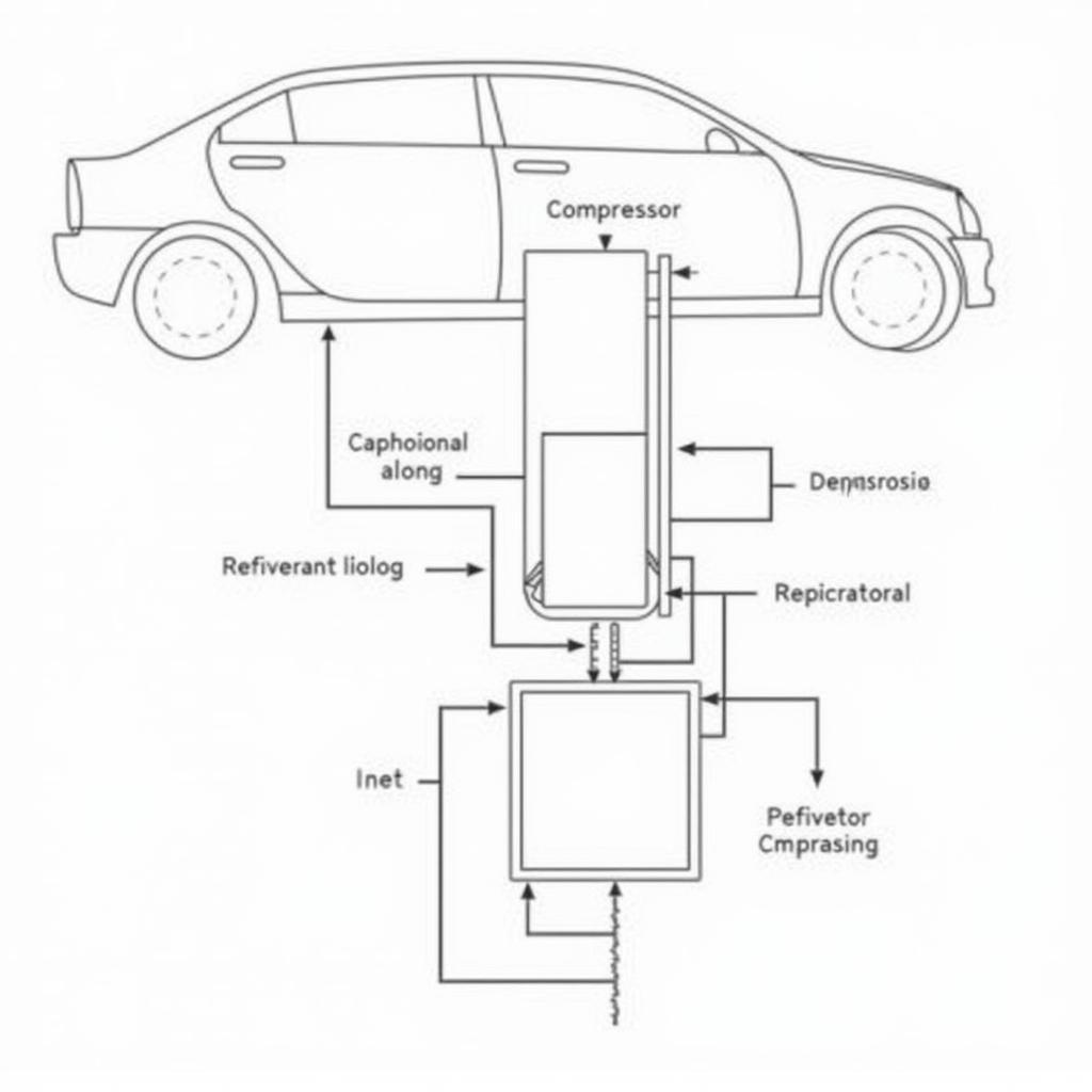 Car Air Conditioning System Components