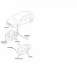 Car AC System Components Diagram