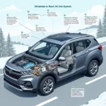 Car AC System Components in Harkaway