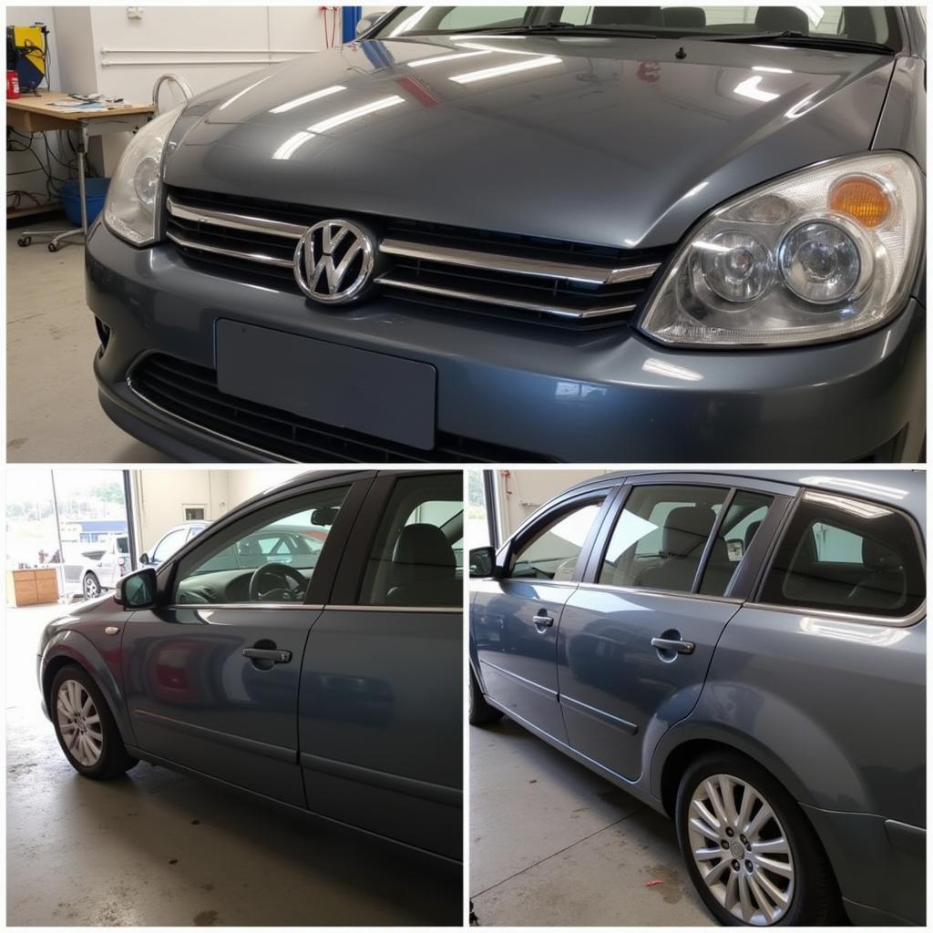 Car After Body Repair Detailing in Newbridge