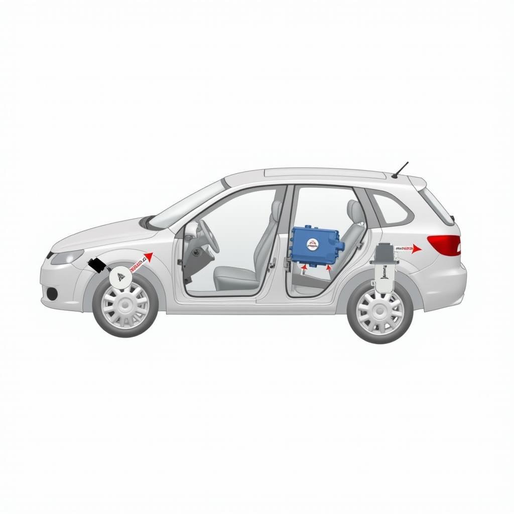 Car Airbag System Components