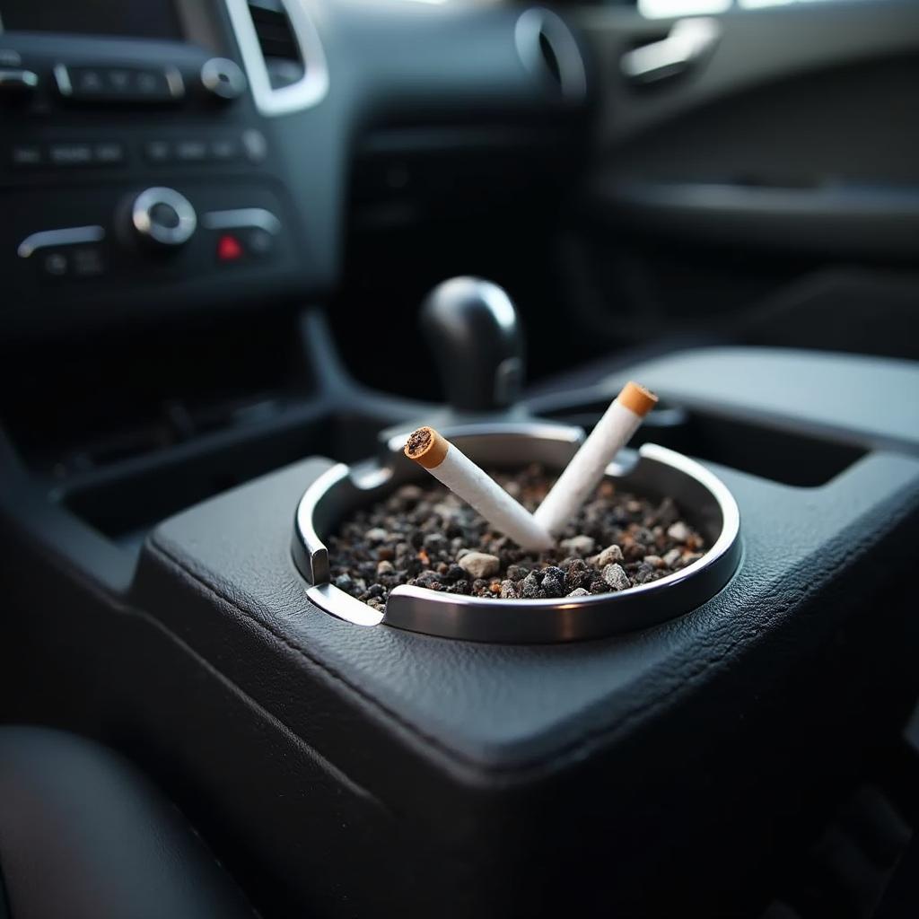 Using a Car Ashtray to Prevent Burns